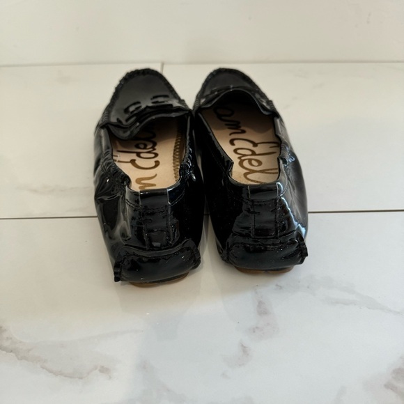 Sam Edelman Farrell black patent leather driving moccasin size 7.5 - Picture 4 of 5